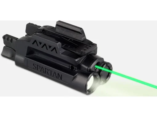 LaserMax Spartan Weapon Light LED with Laser Sight Picatinny-Style Rail Mount Matte